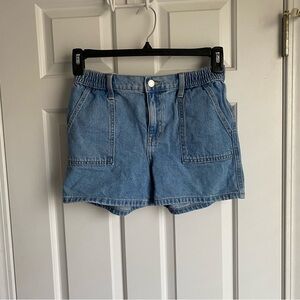 Old Navy Girls Denim Light Wash Shorts XL 14/16